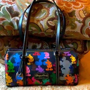 Wonder Mickey Silhouette  Barrel by Dooney & Bourke Retired